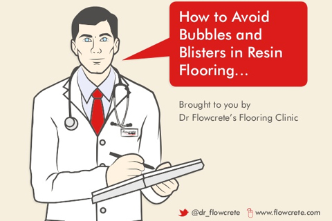 How to Avoid Bubbles and Blisters in Resin Flooring