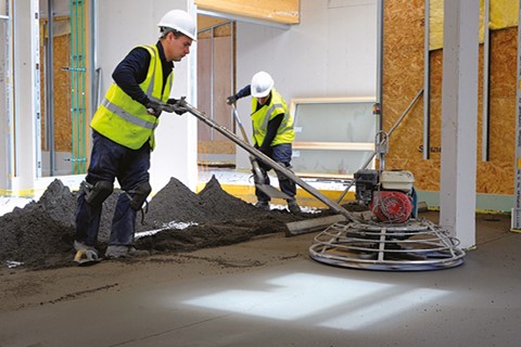 Semi-Dry Cementitious