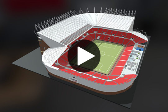 Interactive Stadia Model