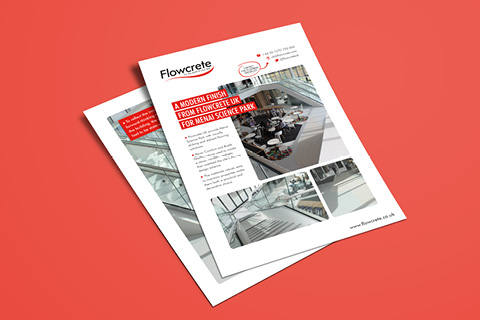 A Modern Finish from Flowcrete UK for Menai Science Park